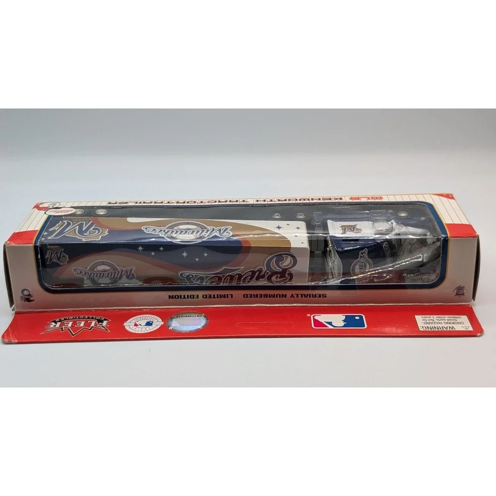 2004 Milwaukee Brewers Fleer Collectibles 1:80 diecast Kenworth tractor-trailer